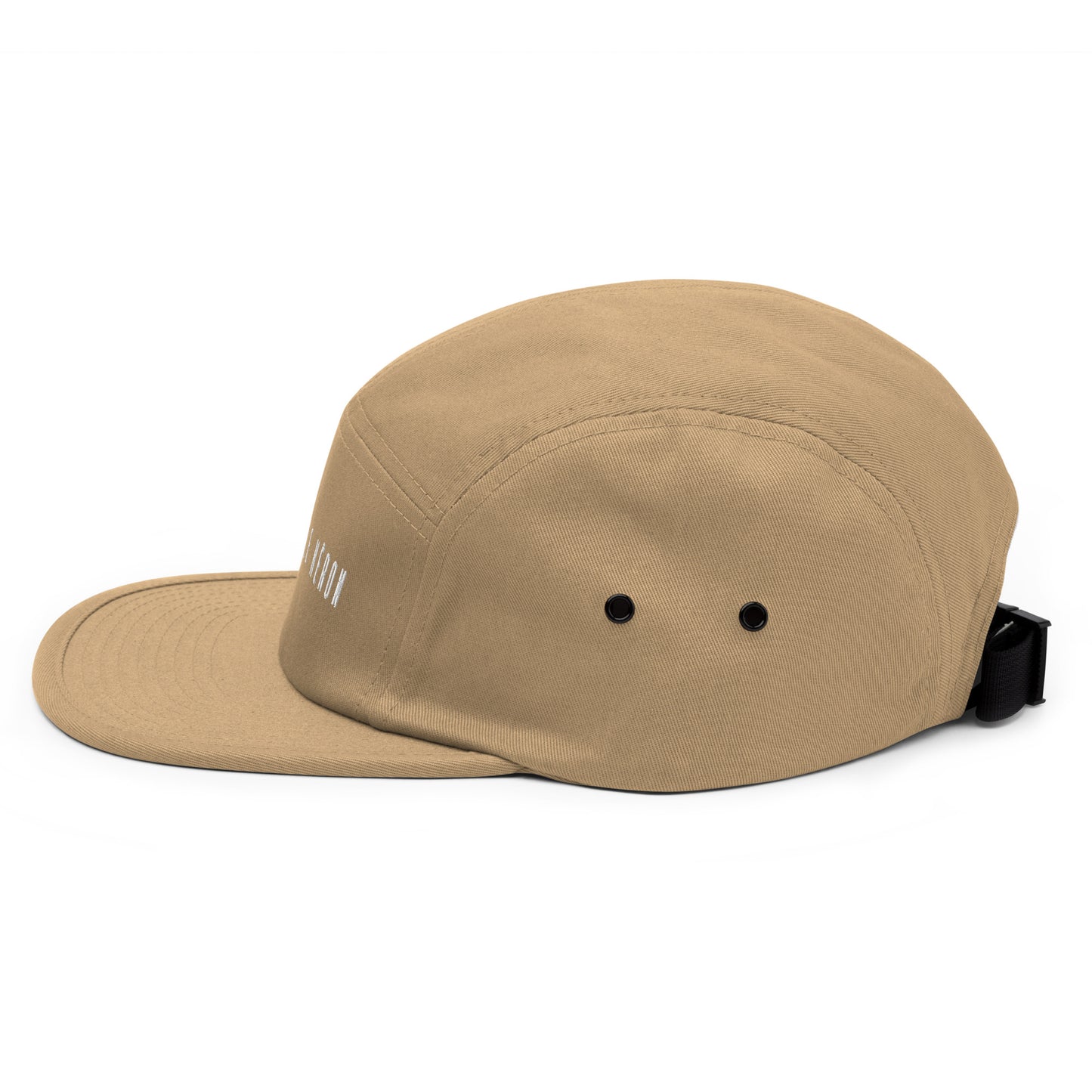 Le Hēron - 5 Panel Cap Khaki