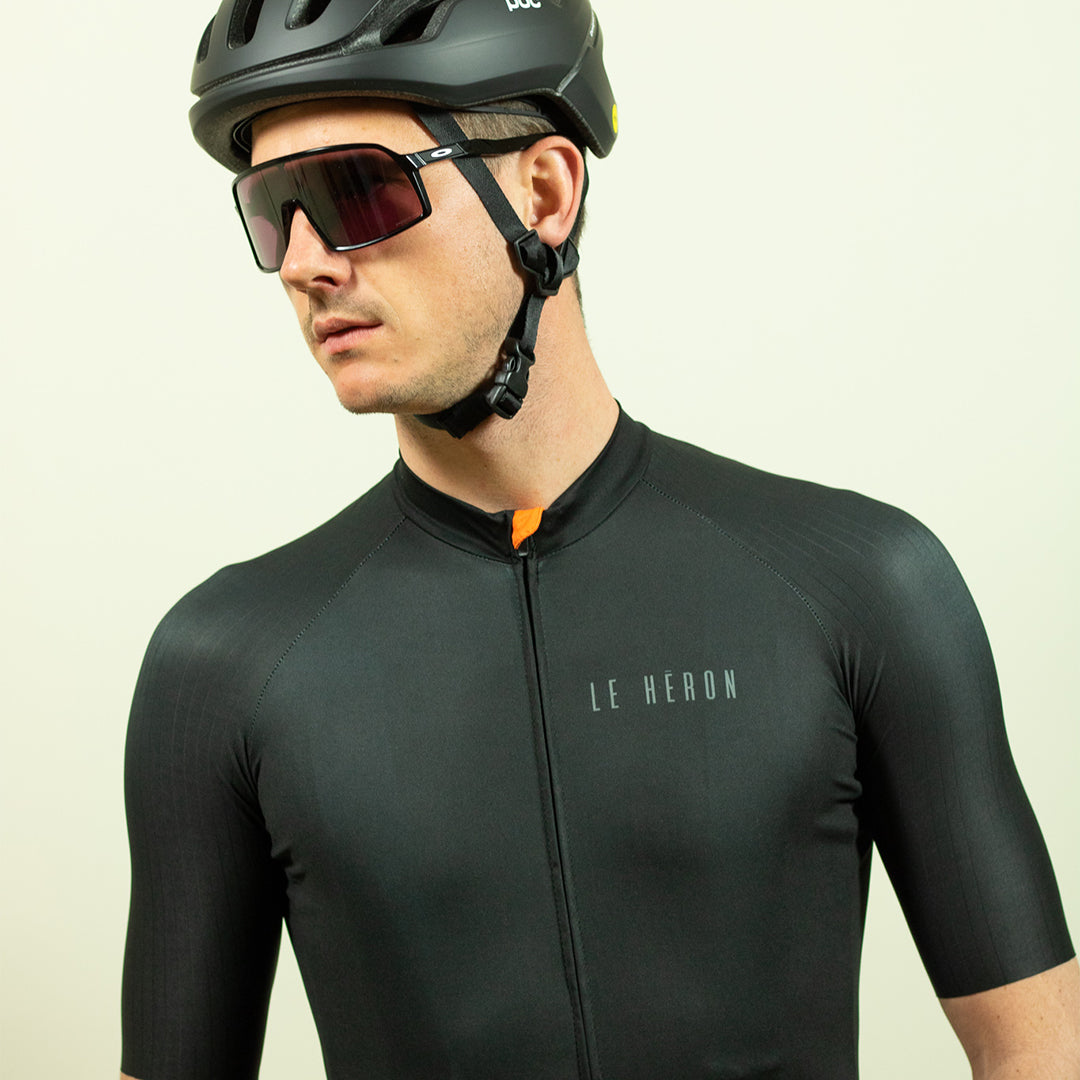 Black Hēron - Wielershirt