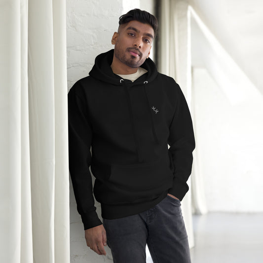Le Hēron - Hoodie Black